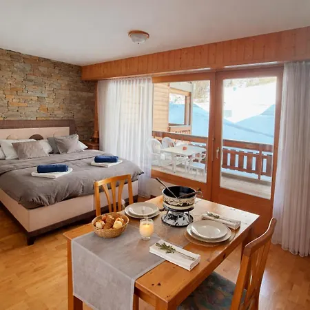 Alpstay - Residences Des Bains D'ovronnaz - Nord S108 Lägenhet Ovronnaz